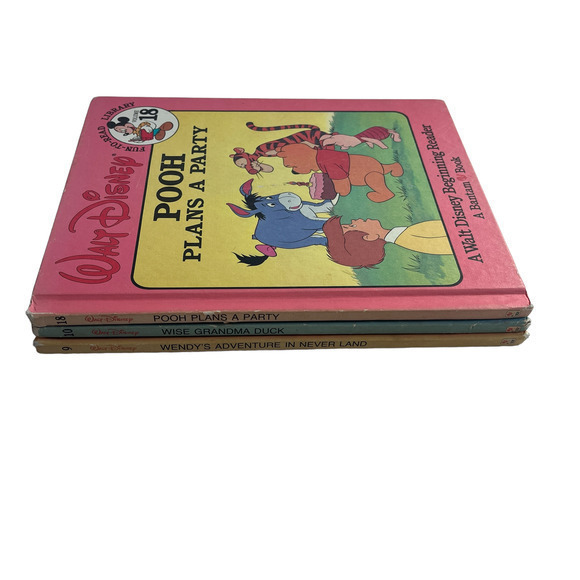 Lot of 3 Walt Disney Ready to Read Library Books. Peter Pan,‎ Donald Duck & Pooh - Picture 6 of 6